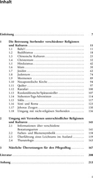 Inhaltsverzeichnis