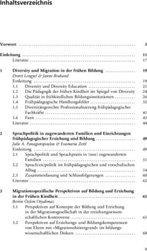 Inhaltsverzeichnis