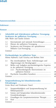 Inhaltsverzeichnis