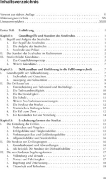 Inhaltsverzeichnis