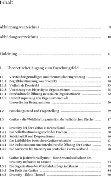 Inhaltsverzeichnis