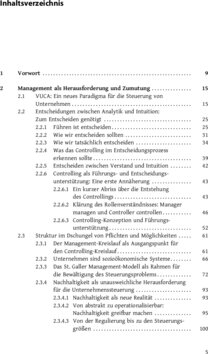 Inhaltsverzeichnis