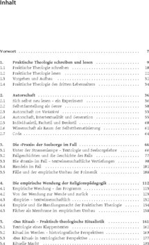 Inhaltsverzeichnis