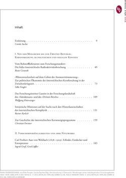 Inhaltsverzeichnis