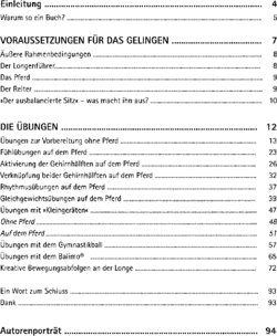 Inhaltsverzeichnis 1