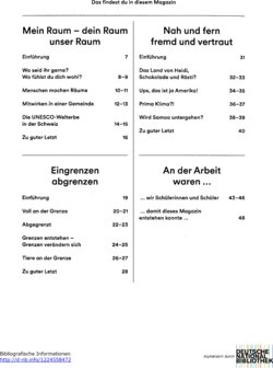 Inhaltsverzeichnis 1