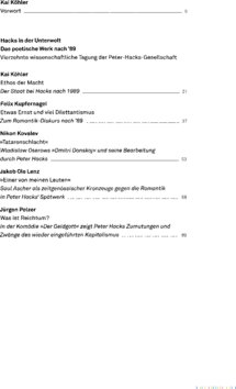 Inhaltsverzeichnis - 2022