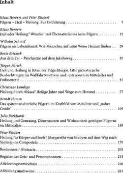 Inhaltsverzeichnis 1