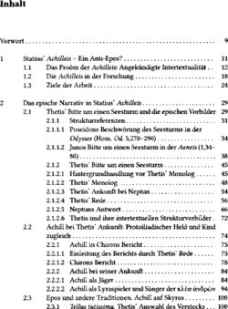 Inhaltsverzeichnis 1
