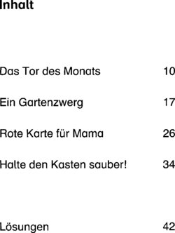 Inhaltsverzeichnis 1