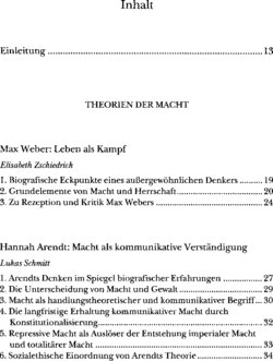 Inhaltsverzeichnis 1