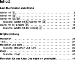 Inhaltsverzeichnis - Rechtschreiben - H. 1. / Nicole Mohnen ; Martina Zerr