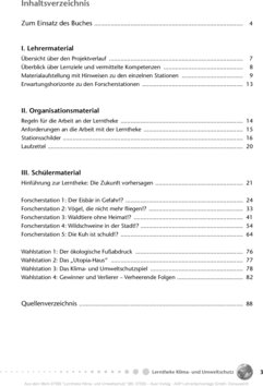 Inhaltsverzeichnis