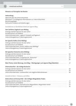 Inhaltsverzeichnis