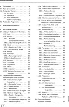 Inhaltsverzeichnis