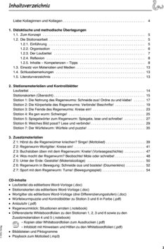 Inhaltsverzeichnis