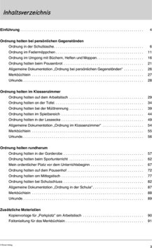 Inhaltsverzeichnis