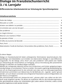 Inhaltsverzeichnis
