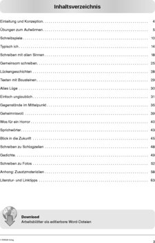 Inhaltsverzeichnis