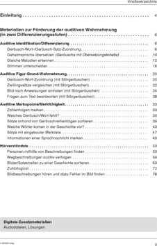 Inhaltsverzeichnis
