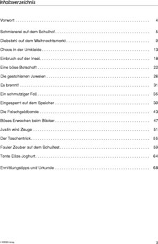 Inhaltsverzeichnis