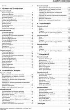 Inhaltsverzeichnis