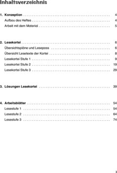 Inhaltsverzeichnis