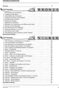 Inhaltsverzeichnis