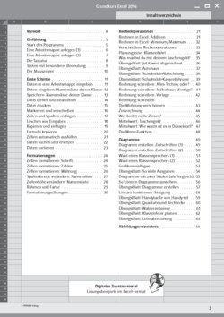 Inhaltsverzeichnis