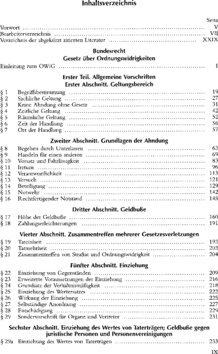 Inhaltsverzeichnis 1