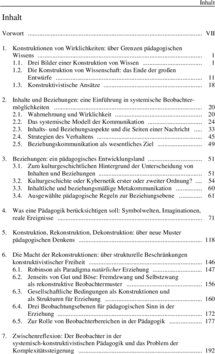 Inhaltsverzeichnis