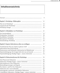 Inhaltsverzeichnis