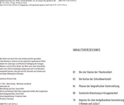 Inhaltsverzeichnis
