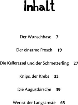 Inhaltsverzeichnis 1