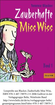 Zauberhafte Miss Wiss, Terence Blacker, Taschenbuch