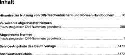 Inhaltsverzeichnis 1