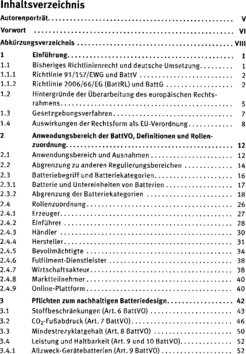 Inhaltsverzeichnis 1