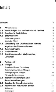 Inhaltsverzeichnis - Formelknacker / Barbara Weber