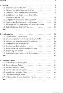 Inhaltsverzeichnis - Gymnasium - Kl. 6. / Barbara Weber