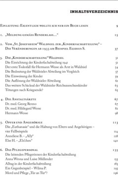 Inhaltsverzeichnis