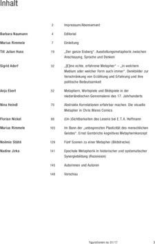 Inhaltsverzeichnis