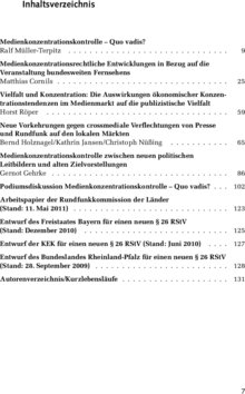 Inhaltsverzeichnis