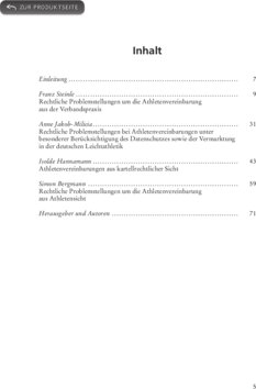 Inhaltsverzeichnis