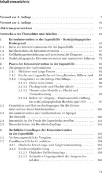 Inhaltsverzeichnis