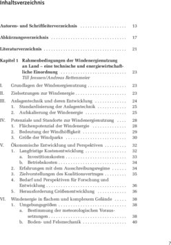 Inhaltsverzeichnis