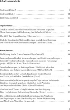 Inhaltsverzeichnis