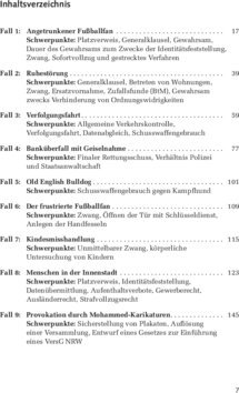 Inhaltsverzeichnis