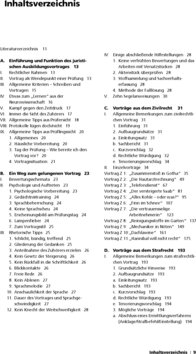 Inhaltsverzeichnis