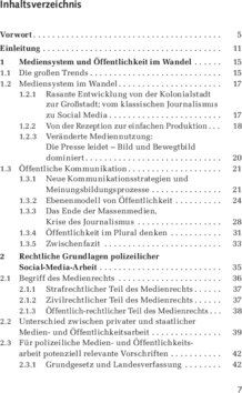 Inhaltsverzeichnis