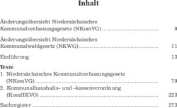 Inhaltsverzeichnis